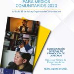 NFORME ANUAL DE ACCIONES AFIRMATIVAS PARA MEDIOS COMUNITARIOS 2020
