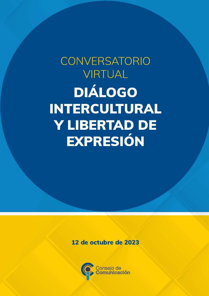 Conversatorio virtual "Diálogo intercultural y libertad de expresión"