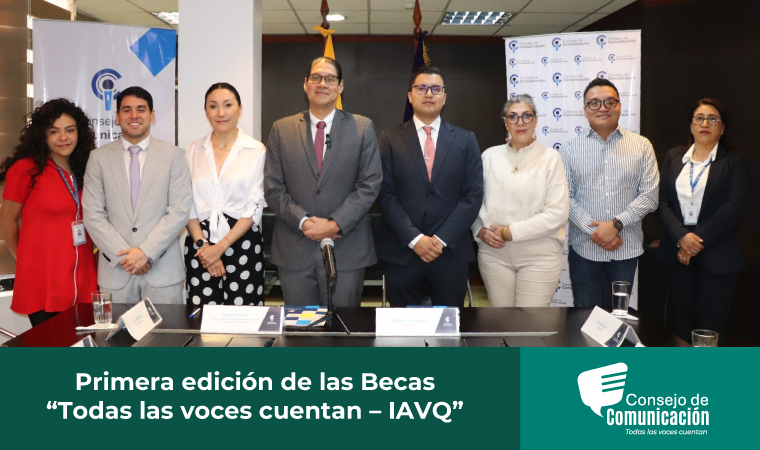 Primera edición de las Becas “Todas las voces cuentan – IAVQ”