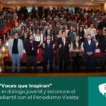 Voces que Inspiran” promueve el diálogo juvenil y reconoce el talento estudiantil con el Periodismo Violeta