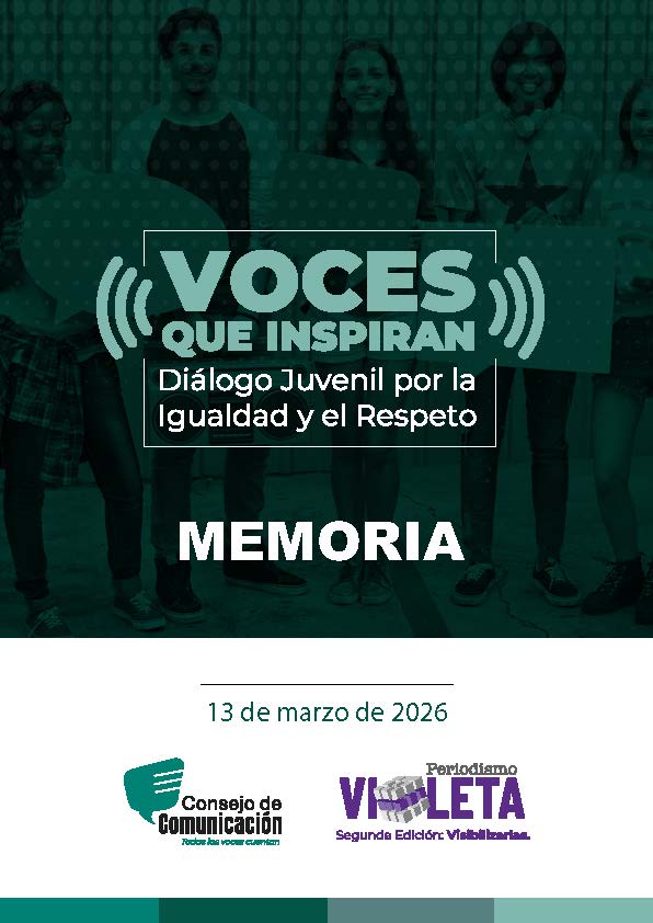 Voces que inspiran - Diálogo Juvenil por la Igualdad y el Respeto
