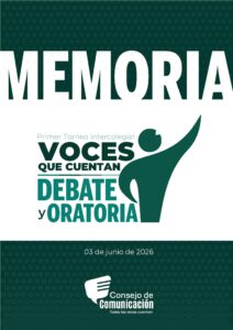 Torneo de Debate y Oratoria Voces que Cuentan - Distrito Metropolitano de Quito