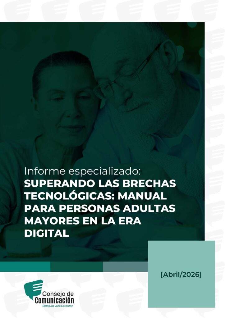 Informe especializado: Superando las brechas tecnológicas: Manual para personas adultas mayores en la era digital